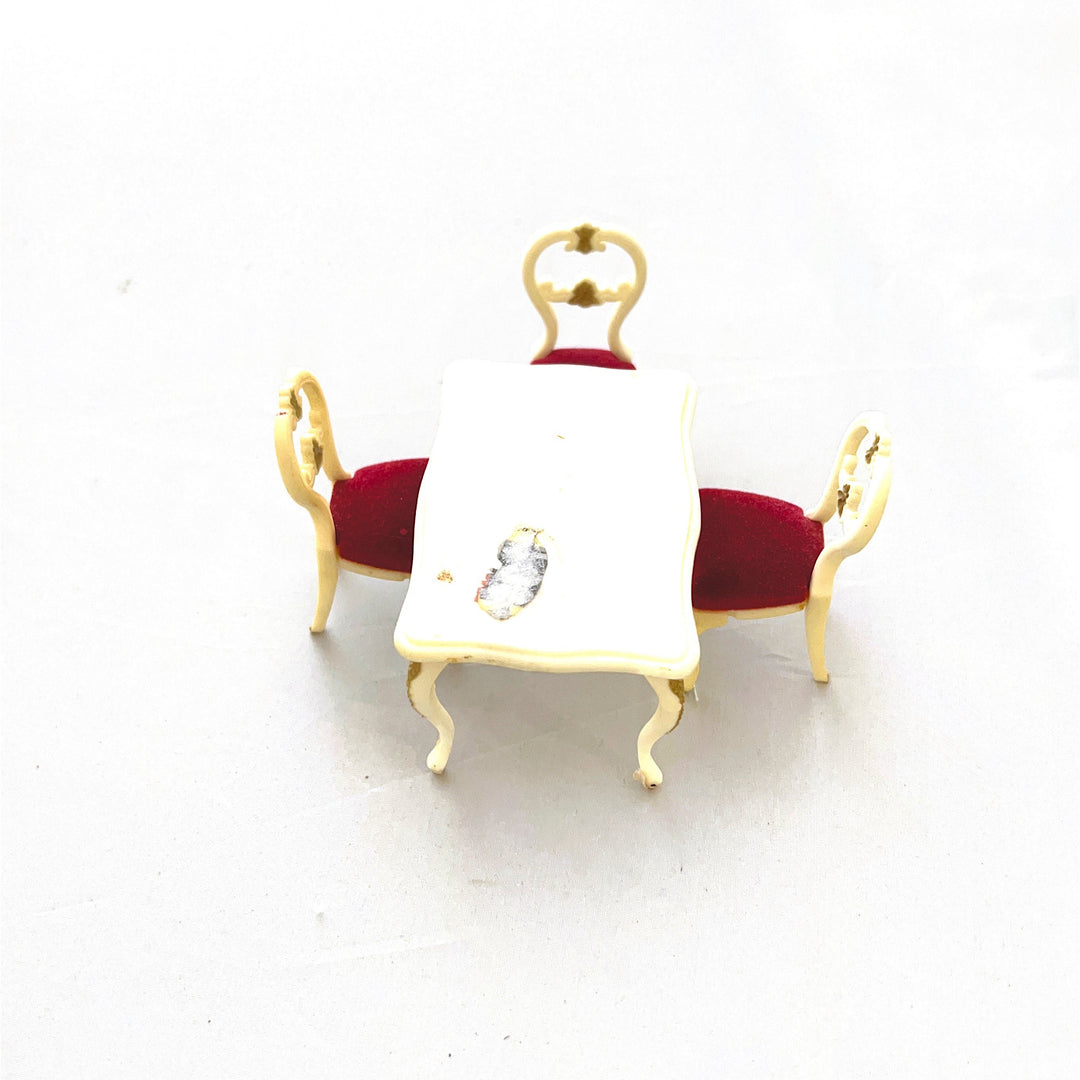 Lundby Dining Room Set Vintage (3 Chairs)