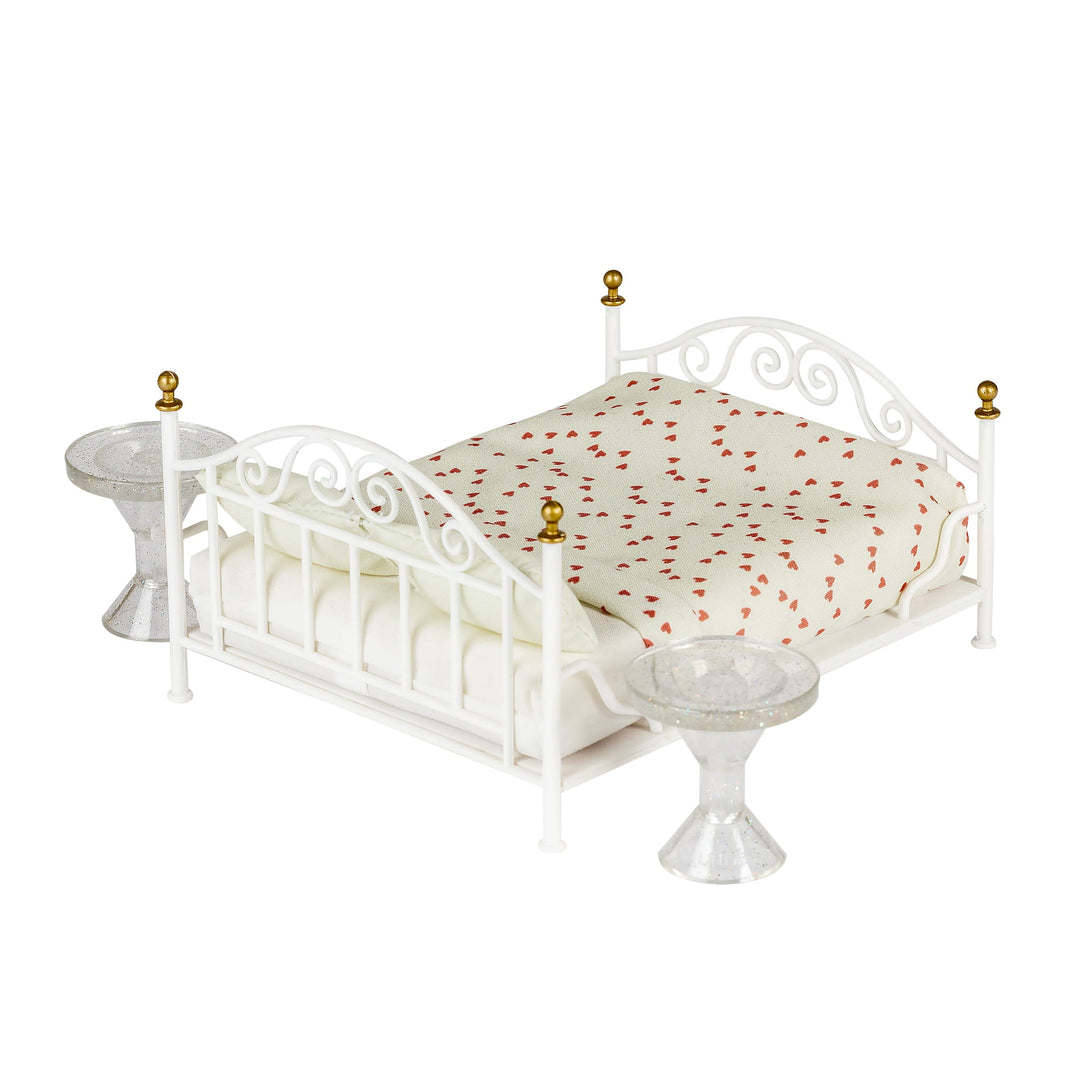 Lundby Doll House Furniture - Classic Iron Bed Set