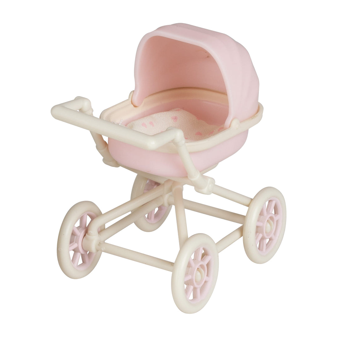 Lundby Doll House Accessories - Baby Pram &amp; Teddy Set