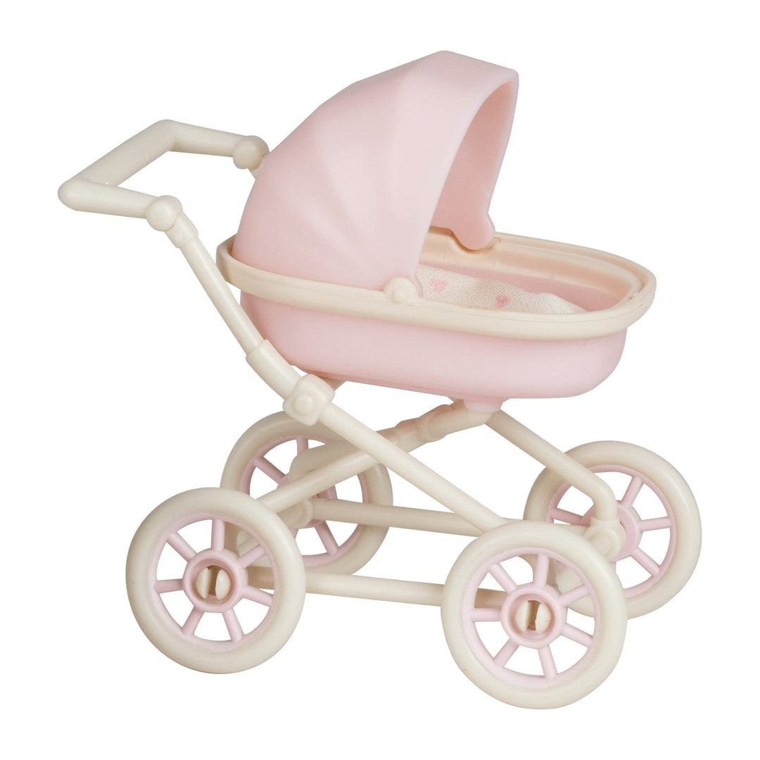 Lundby Doll House Accessories - Baby Pram &amp; Teddy Set