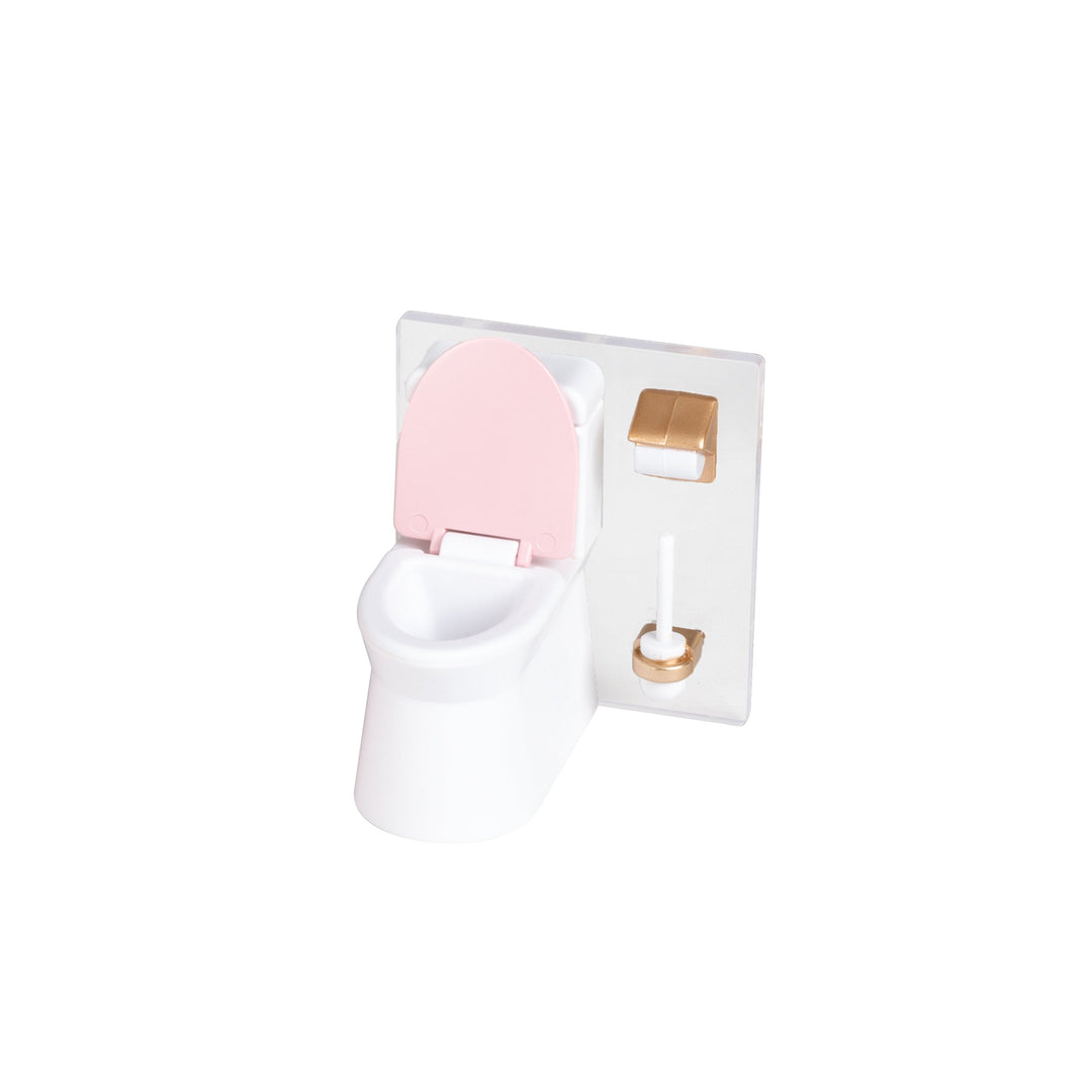Lundby Doll House Furniture - Bathroom Washbasin &amp; Toilet Set