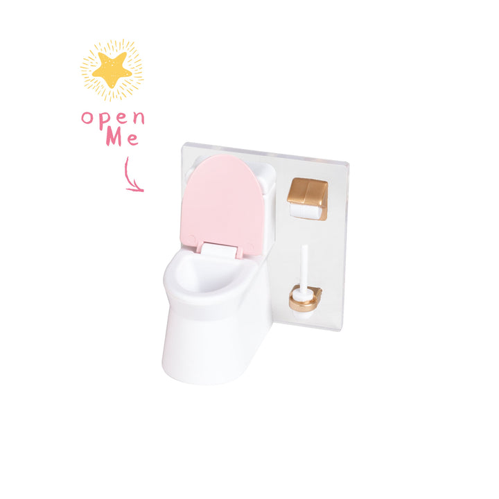 Lundby Doll House Furniture - Bathroom Washbasin &amp; Toilet Set