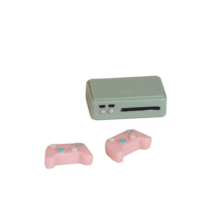 Lundby Doll House Furniture - TV, Bookcase &amp; Gaming Set