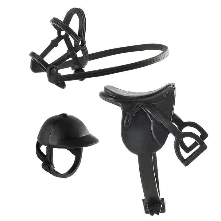 Lundby Girl and Horse with Riding Tackle