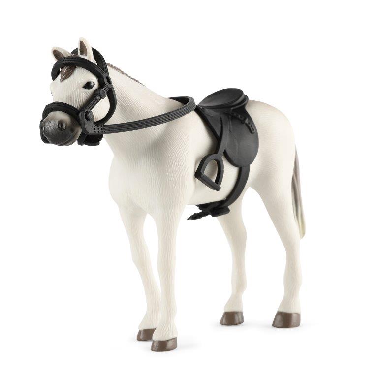 Lundby Girl and Horse with Riding Tackle