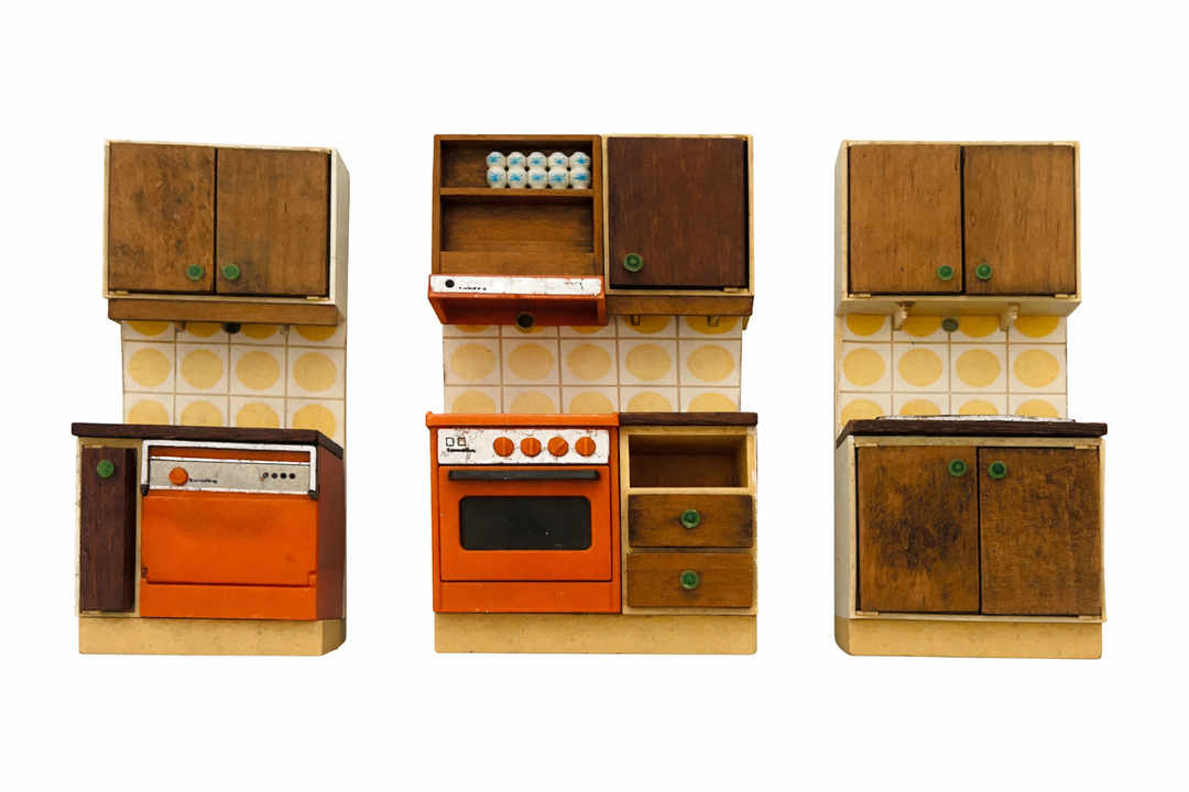 Lundby Doll House Pre-Loved - Vintage Kitchen Set