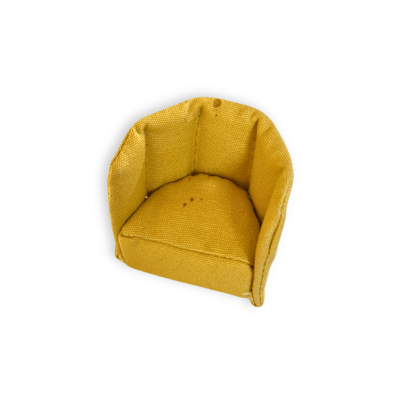 Lundby Doll House Ex Display - Yellow Armchair