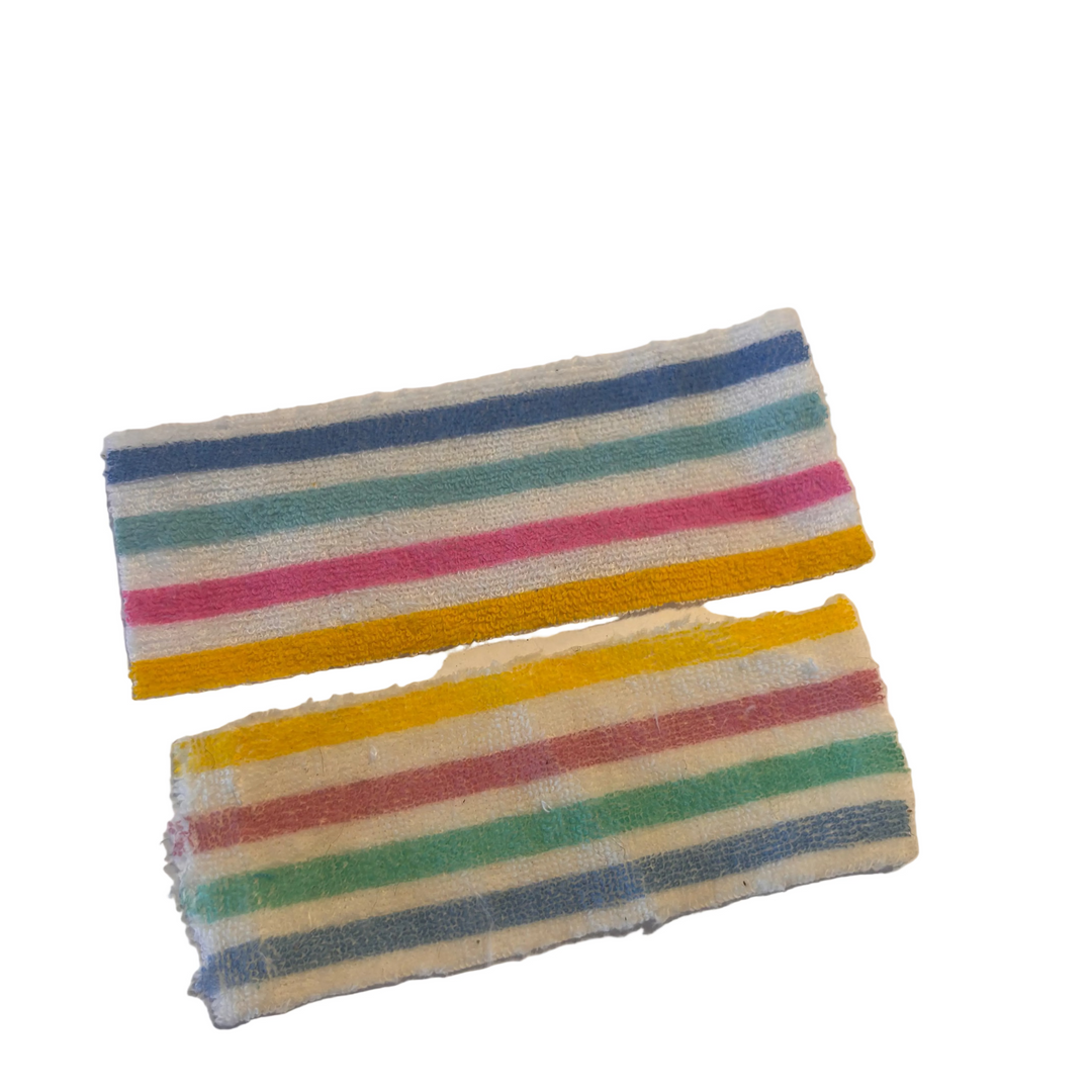 Lundby Dolls House Pre-Loved - Stripped Towel Set