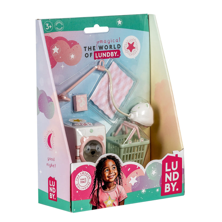 Lundby Doll House Furniture - Cleaning &amp; Laundry Set