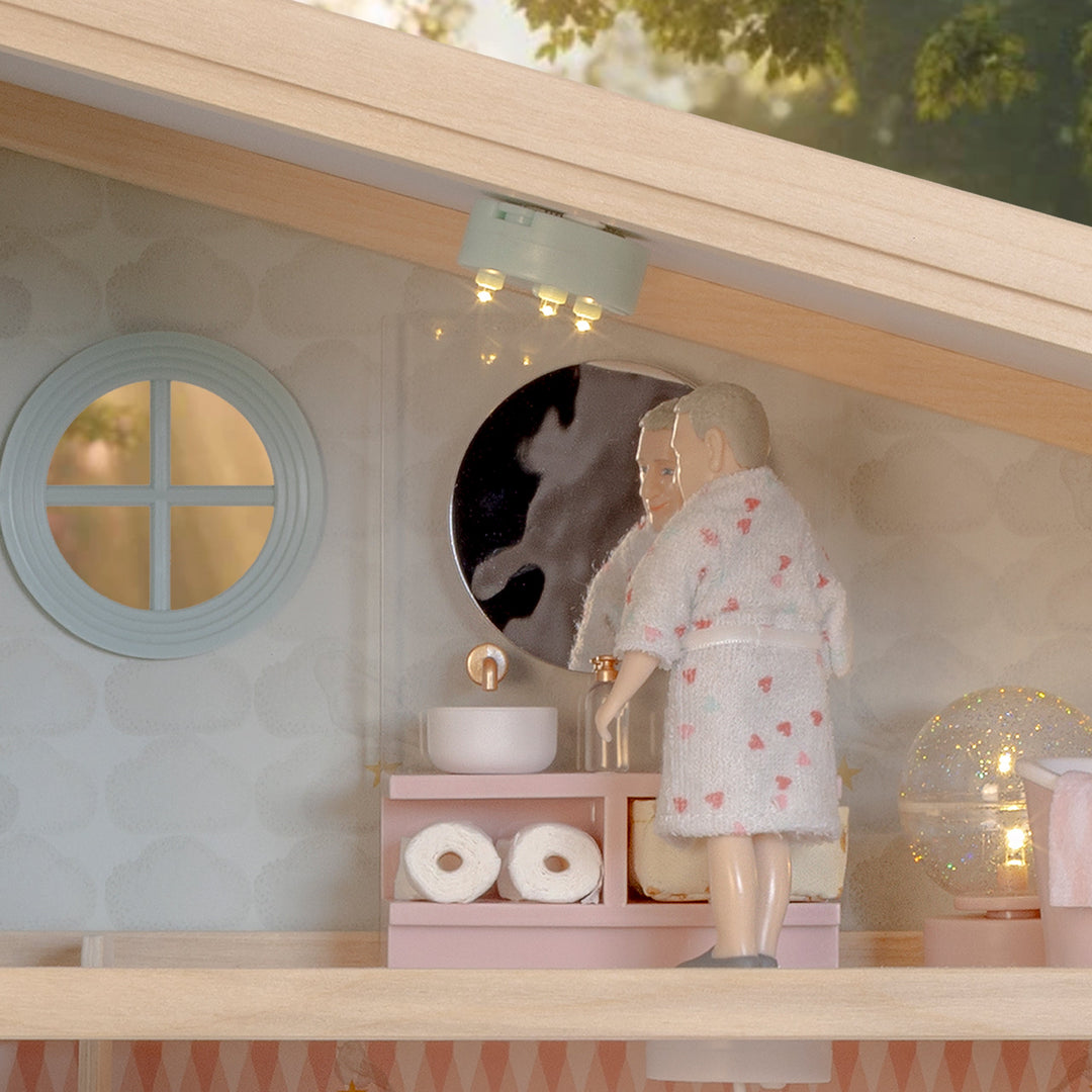 Lundby Doll House Furniture - Bathroom Washbasin &amp; Toilet Set