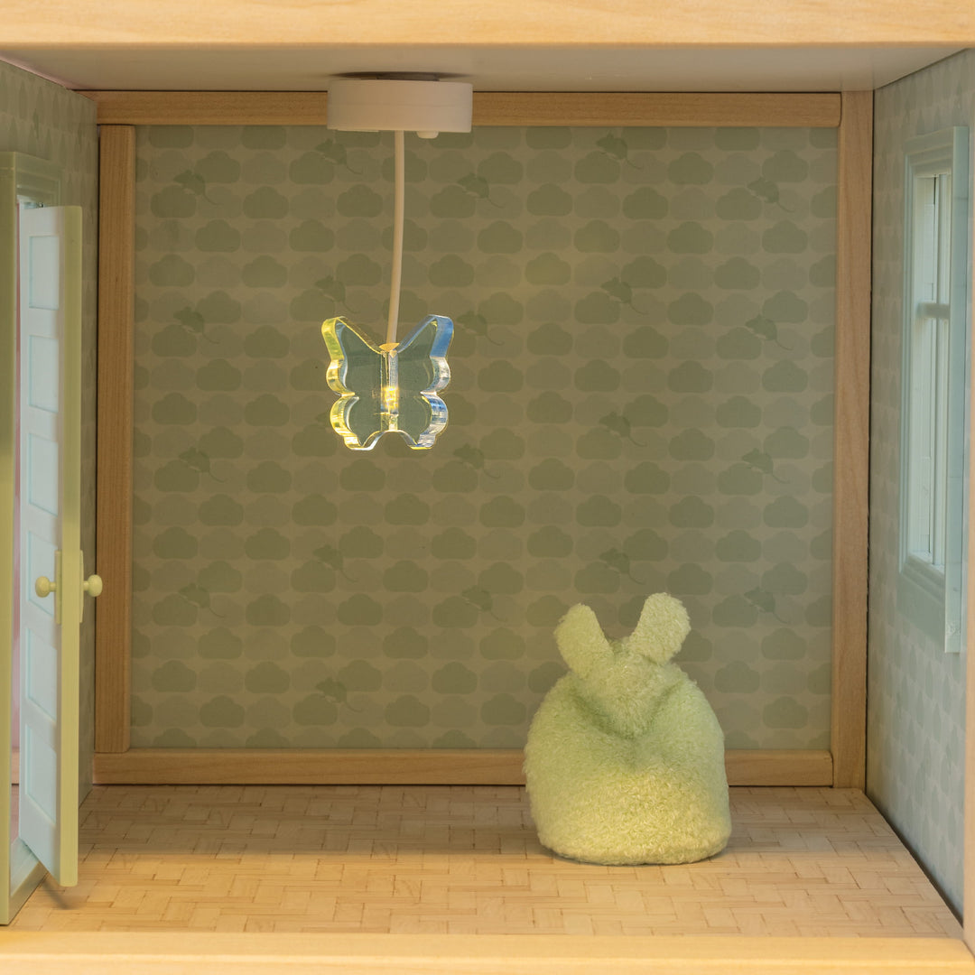 Lundby Doll House Accessories - Butterfly Lamp &amp; Beanbag Set