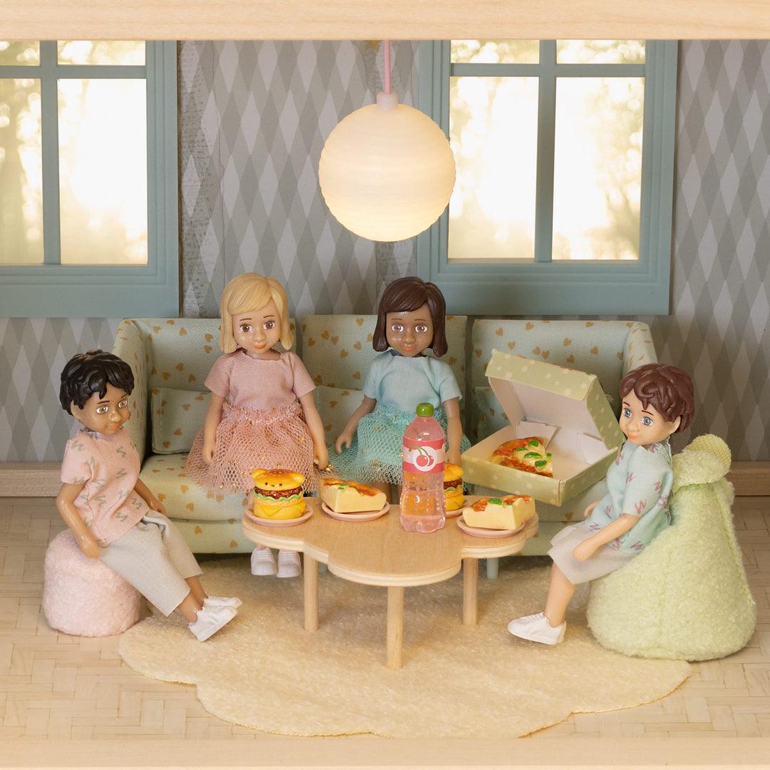 Lundby Doll House Accessories - Butterfly Lamp &amp; Beanbag Set
