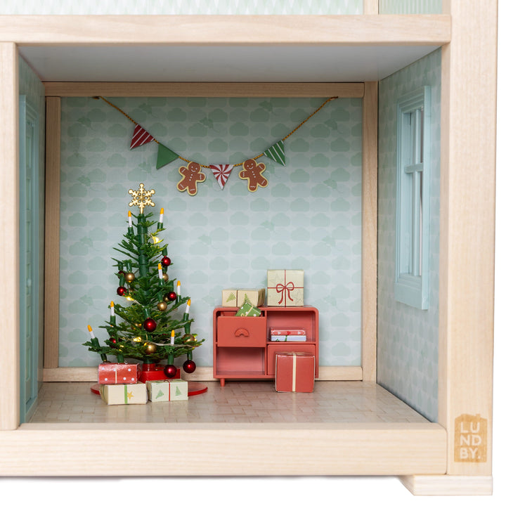 Lundby Doll House Accessories - Christmas Tree Set
