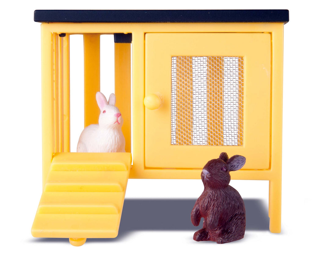 Lundby Smaland Two Rabbits and Hutch