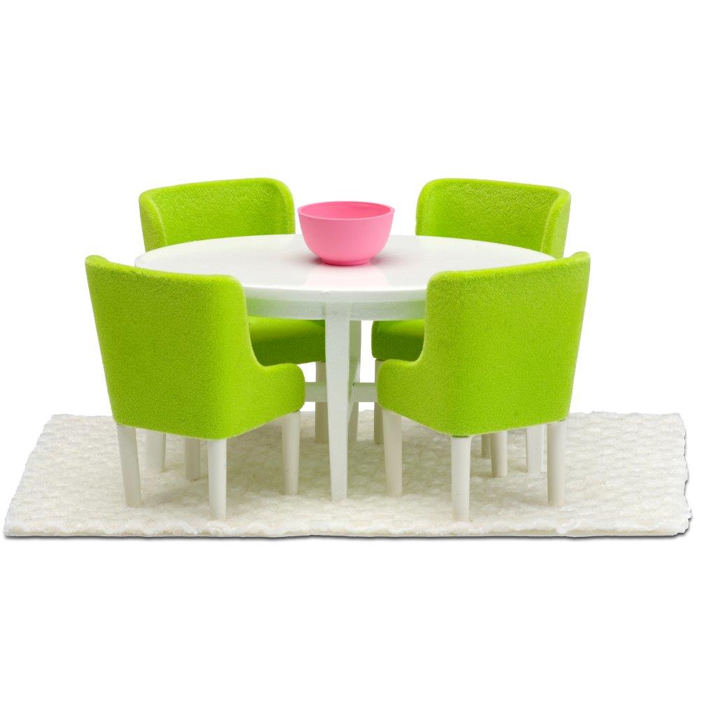 Lundby Smaland Dining Room Set, Green