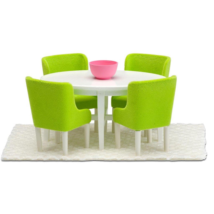 Lundby Smaland Dining Room Set, Green