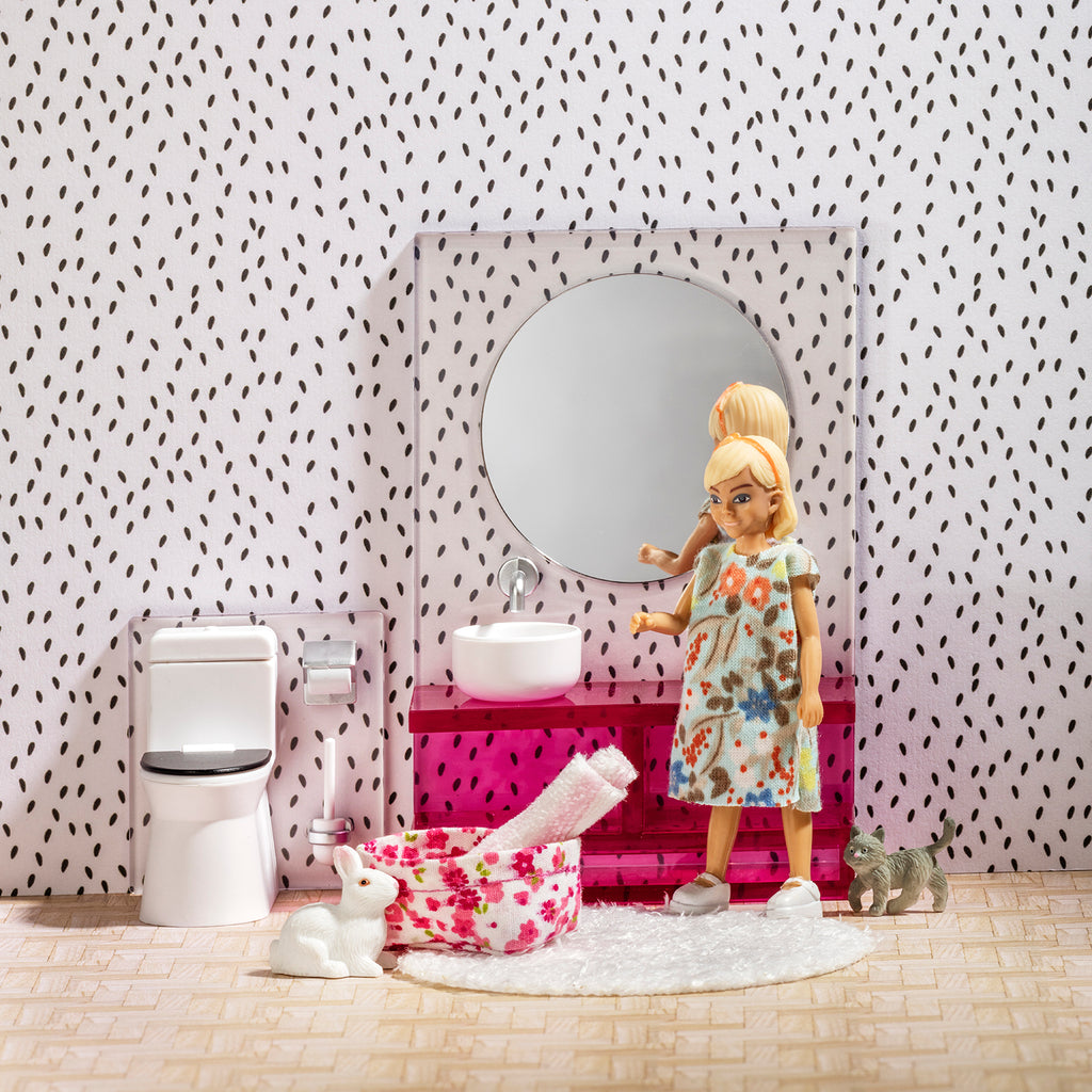 Lundby Dolls House - Bathroom Suite Set