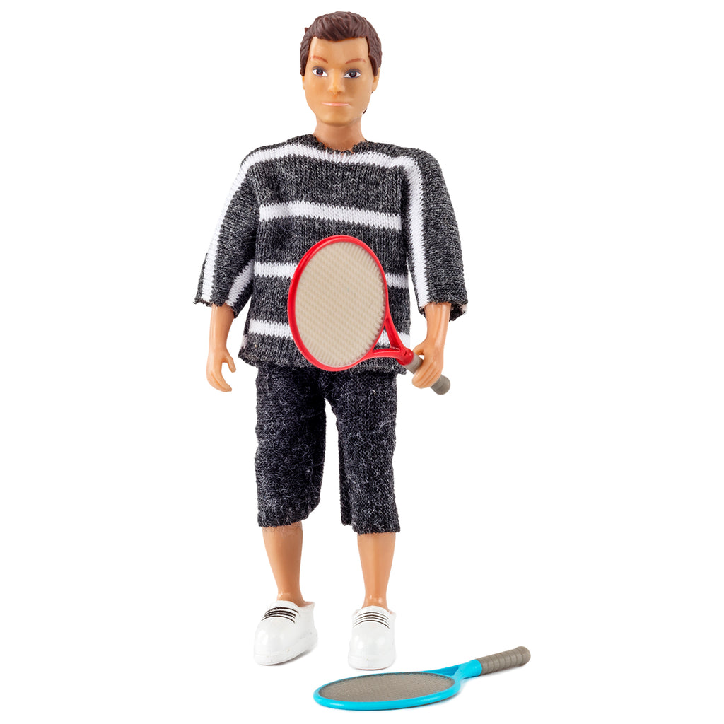 Lundby Dolls House - Man with tennis racket