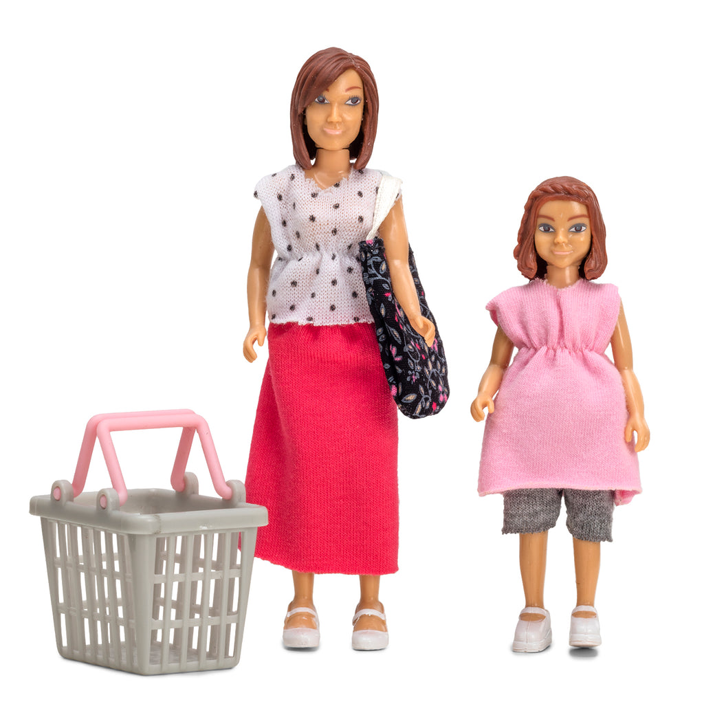 Lundby Dolls House - Mother and Daughter go shopping