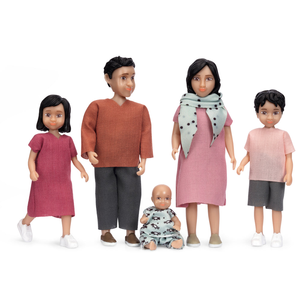 Lundby Dolls House - Jamie Family Doll Set, 5 pcs