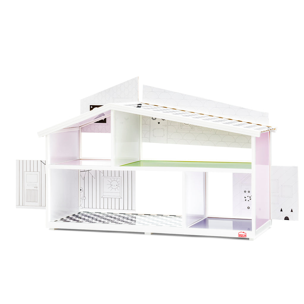 Lundby Dolls House - Creative Backwall Set DIY