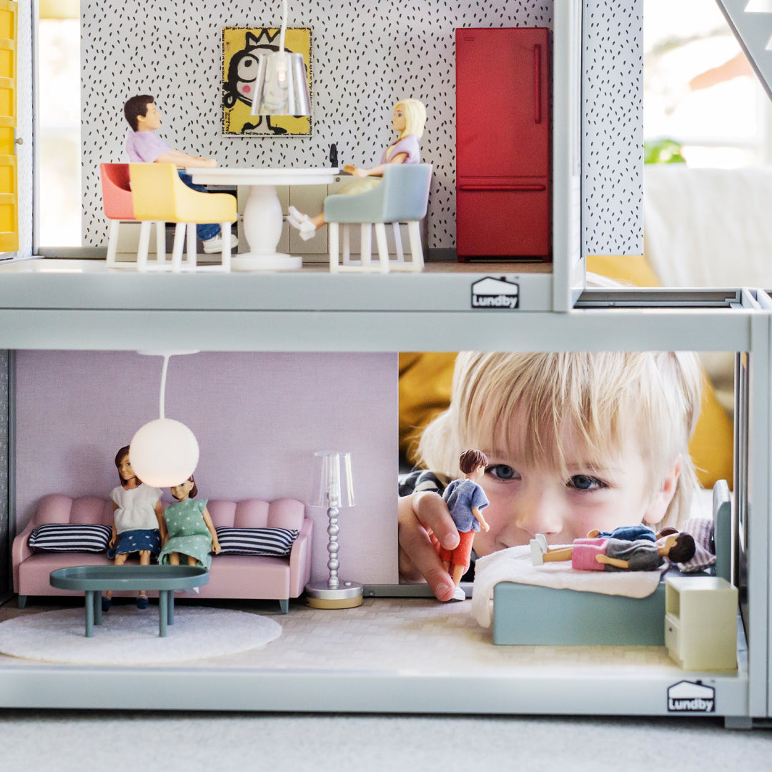 Lundby Basic Bedroom Set