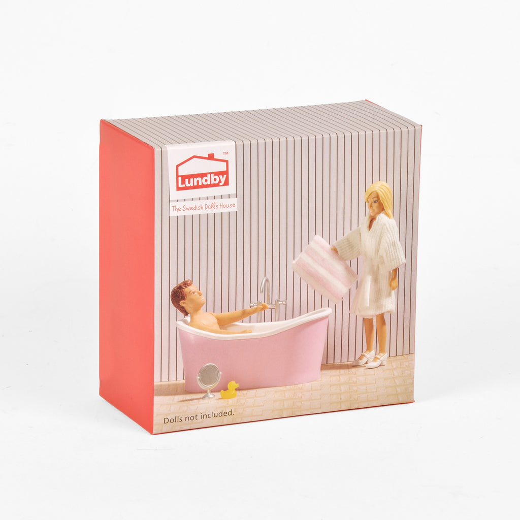 Lundby Dolls House - Bath Set