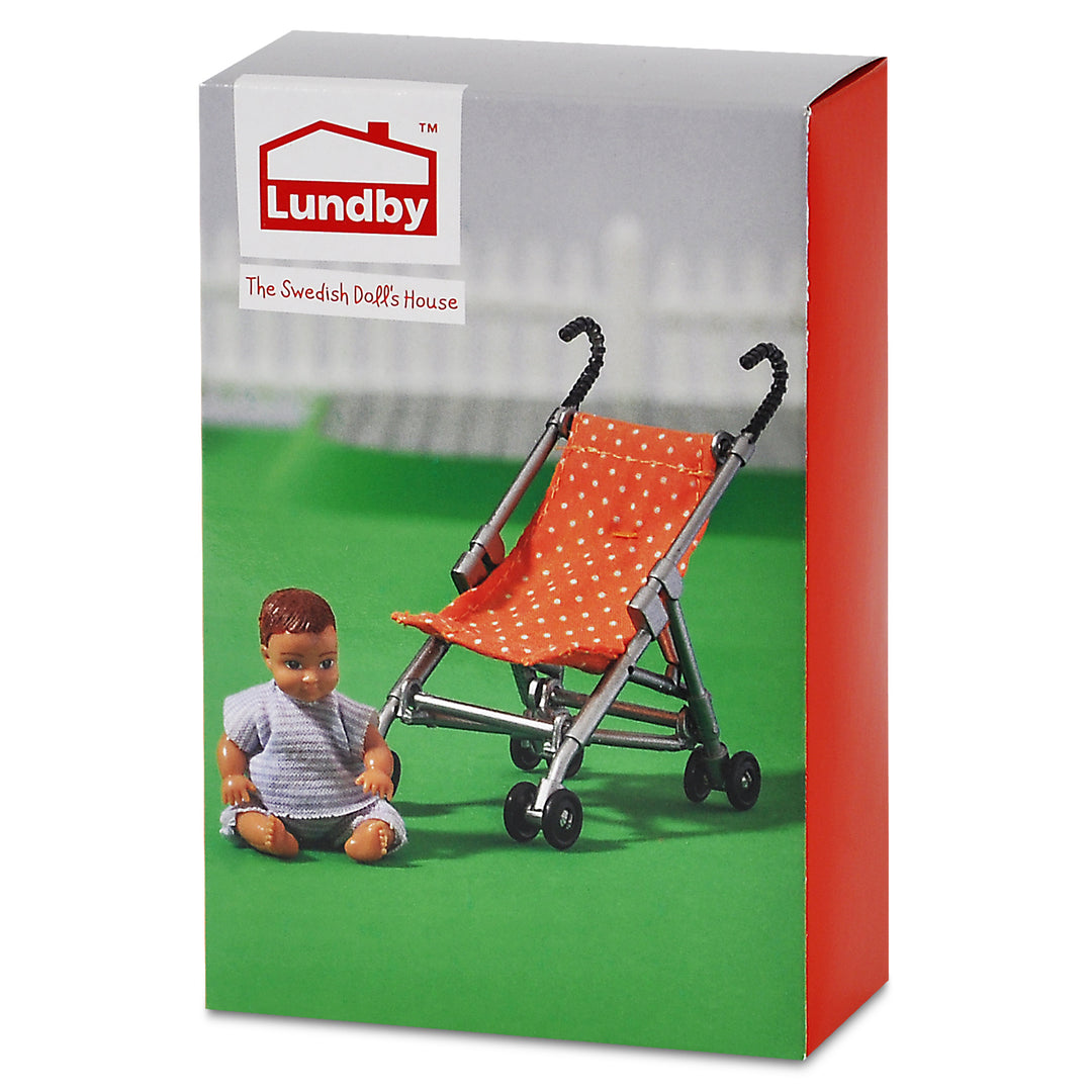Lundby Baby and Stroller