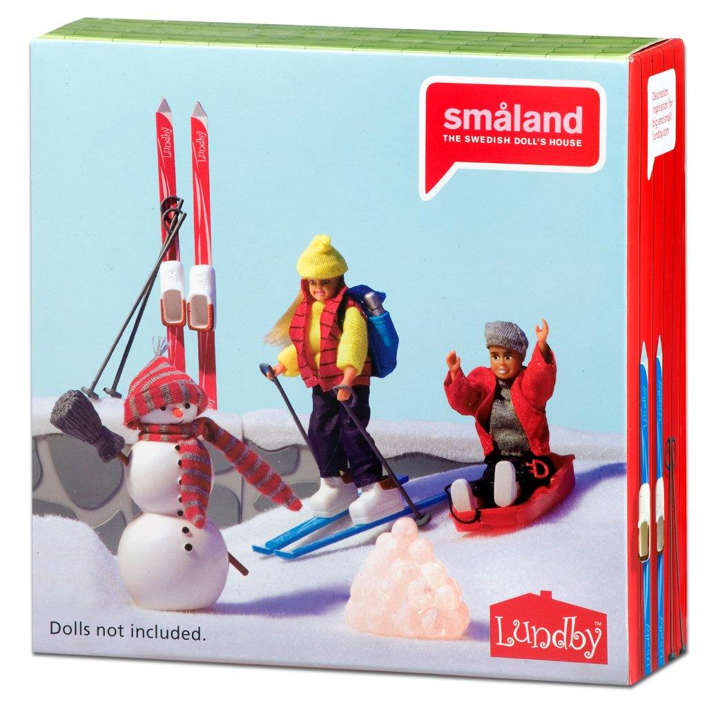 Lundby Dolls House - Winter Ski Set