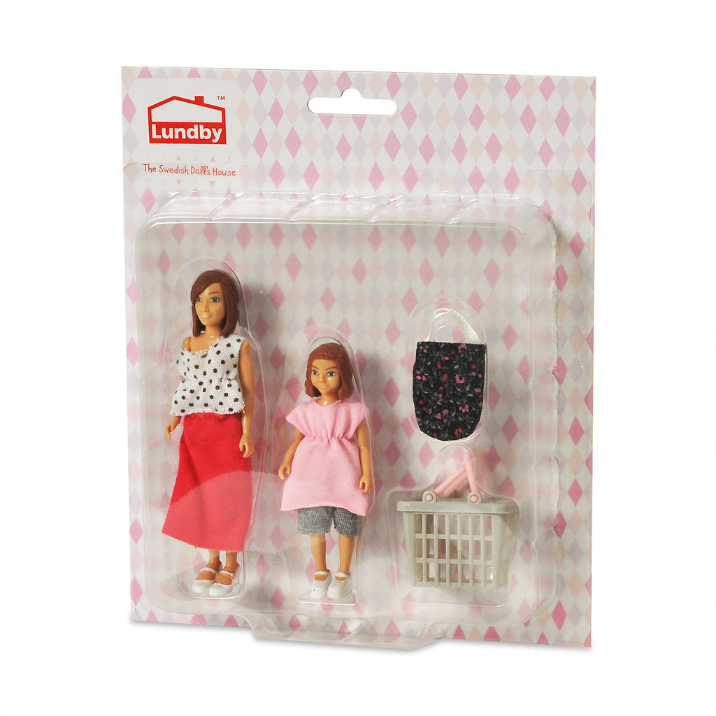 Lundby Dolls House - Mother and Daughter go shopping