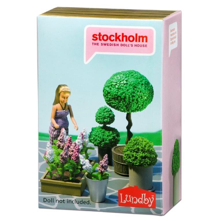 Lundby Dolls House - Stockholm Flower & Plant Set