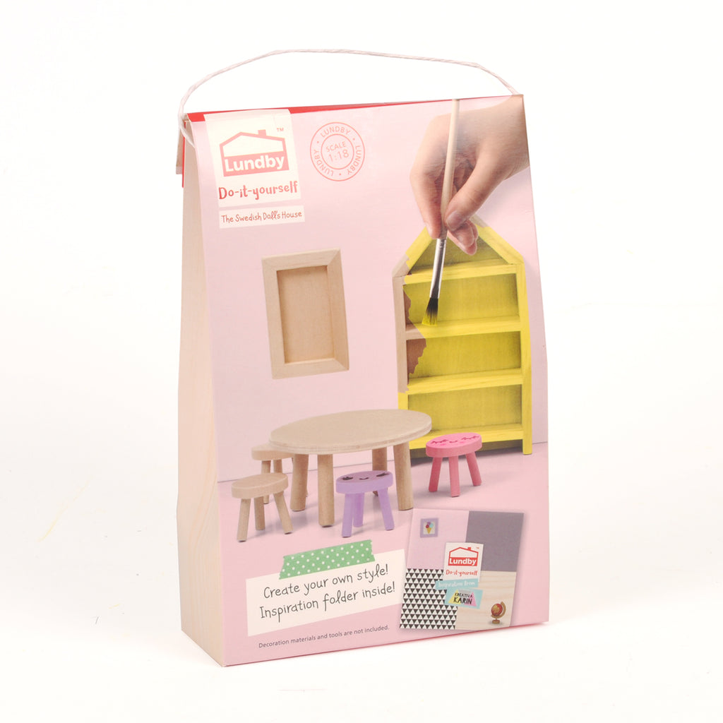 Lundby Dolls House - DIY Dining Room Set